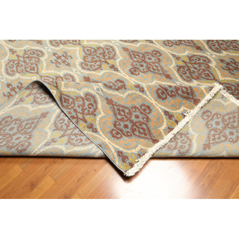 Nathanson Wool Ikat Indoor Rug
