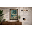 Tropical Beach Paradise Coastal - Framed Print-890703660-890703824