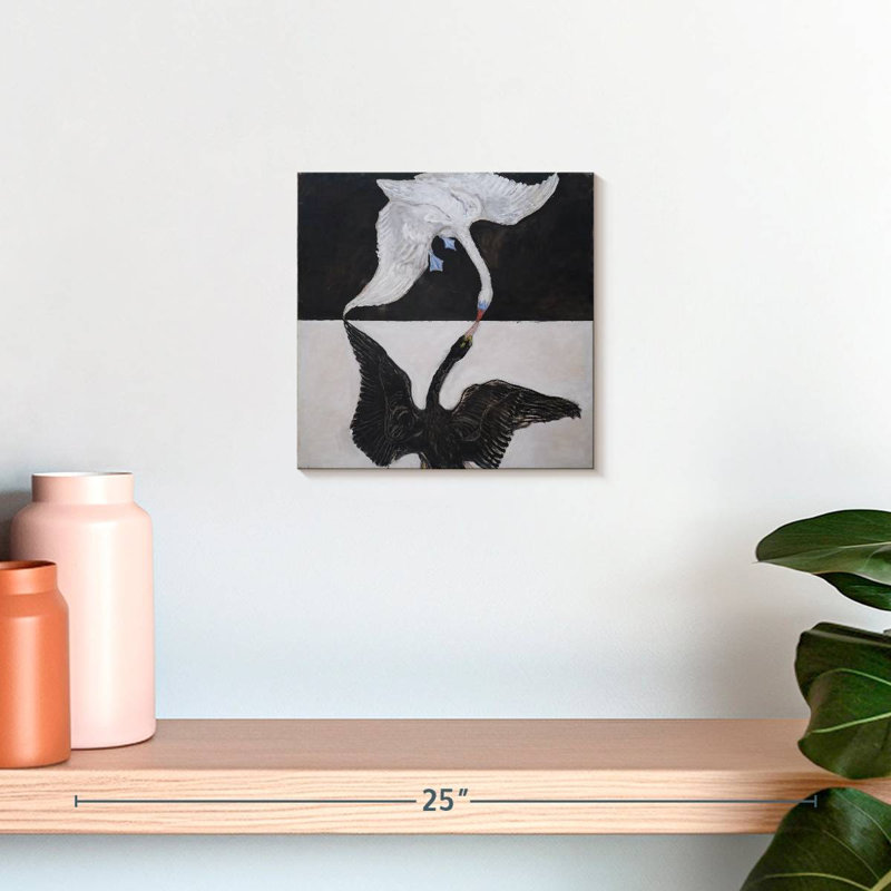 Brampt The Swan No. 1, 10" H x 10" W