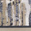 Tapis beige / bleu à motif abstrait Lilith-978941445