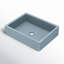 Nipomo Stone Handmade Rectangular Undermount Bathroom Sink-97563510