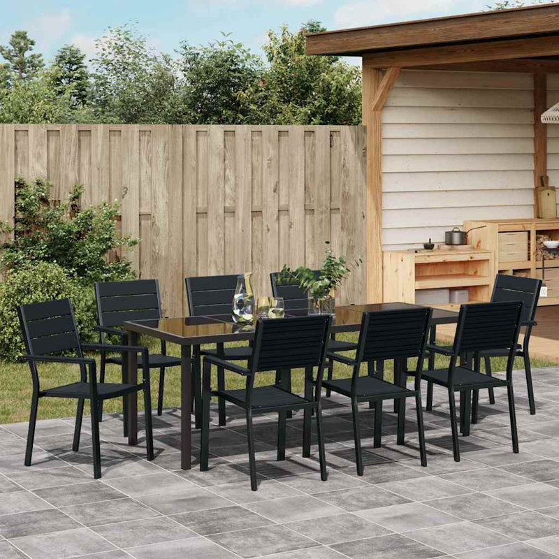 8 - Person Patio Dining Set Rectangular Table