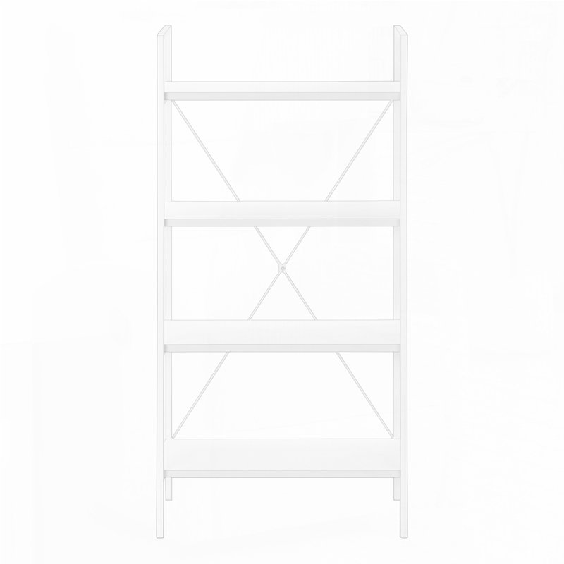 Bibliothèque à 4 niveaux