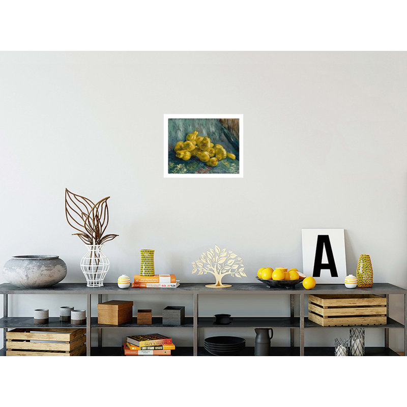 «Still Life with Quinces» par Vincent van Gogh - Estampe numérique, H 16 po x l 20 po