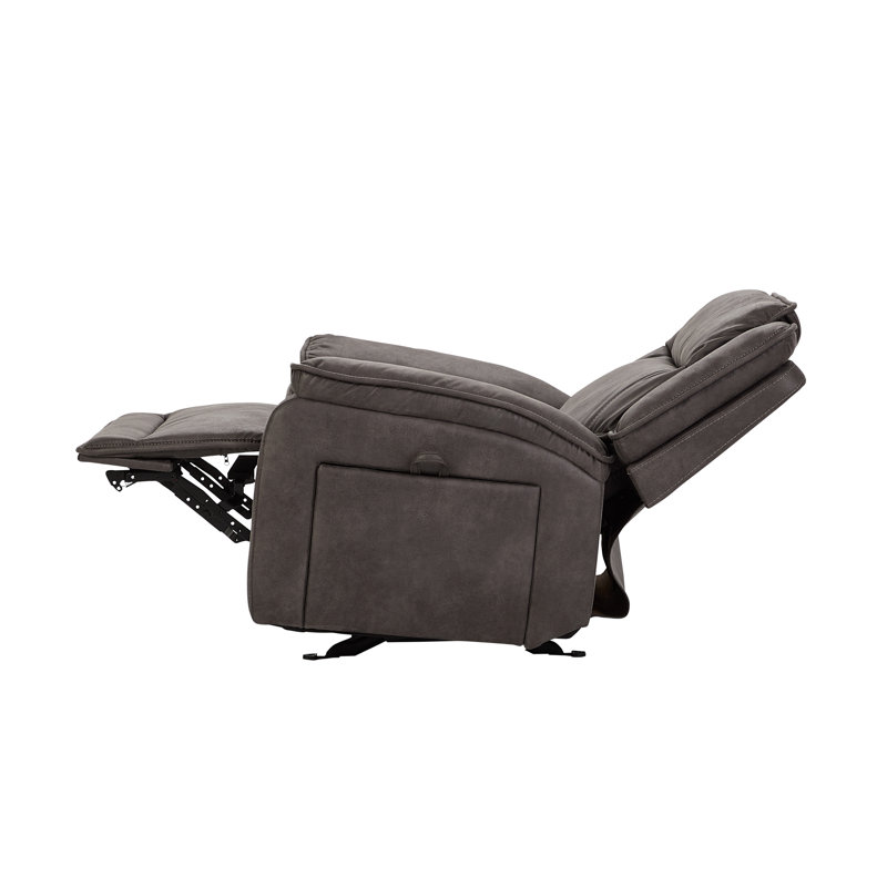 Fauteuil inclinable électrique oscillant Hochstetler, Derby ardoise