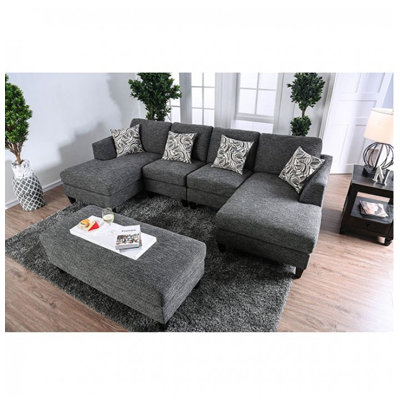 Bax Upholstered U-Shaped Sectional Symmetrical
