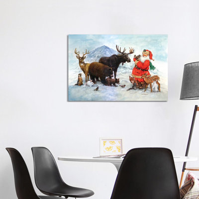 Jolly St. Nick by Giordano Studios - Wrapped Canvas Painting