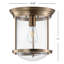 Plafonnier encastré 1 lumière 10,25 po Cazares-1678234921