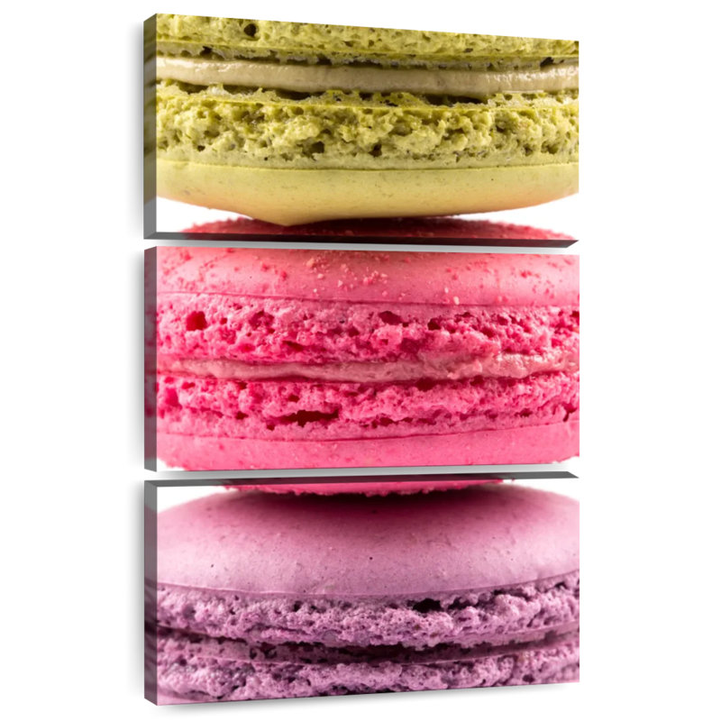 Yarlin Three Macarons, 32" H x 20" W