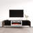 Baja 70.9" Modern TV Stand with Electric Fireplace, Matte Finish, Wall-Mounted-253035162