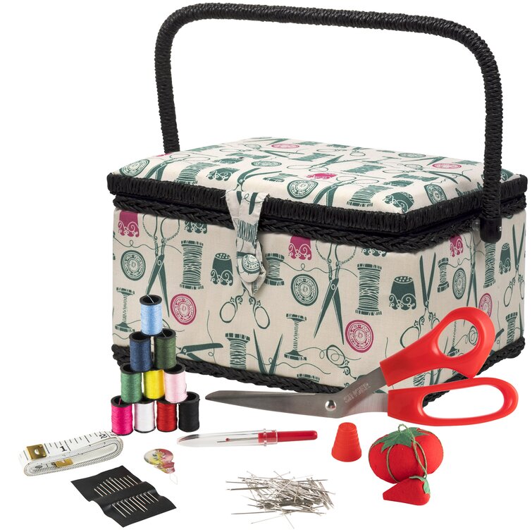 Singer Footed Sewing Basket – What These Old Things NS