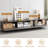 Tv Stand And Coffee Table Set, Grey Wood