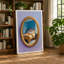 Mirror into Interior Minimalist - Wrapped Canvas-581920480-581920483