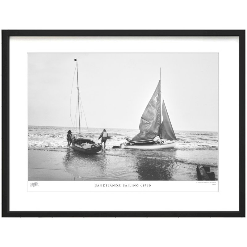 Sandilands, Sailing C1960 - Single Picture Frame Print, 31.5cm H x 38.8cm W x 2.3cm D