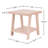 Angeleca End Table with Storage Shelf-856871419-870240467