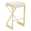 Colewood Upholstered Counter Stool with Metal Frame-1280697008