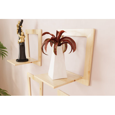 Locelso Wood Floating Shelf