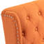Fauteuil à oreilles rembourré Biali-592563462