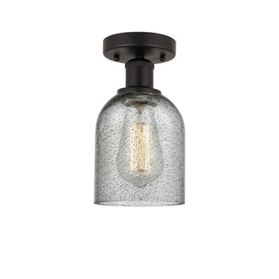 Reiko Glass Semi Flush Mount