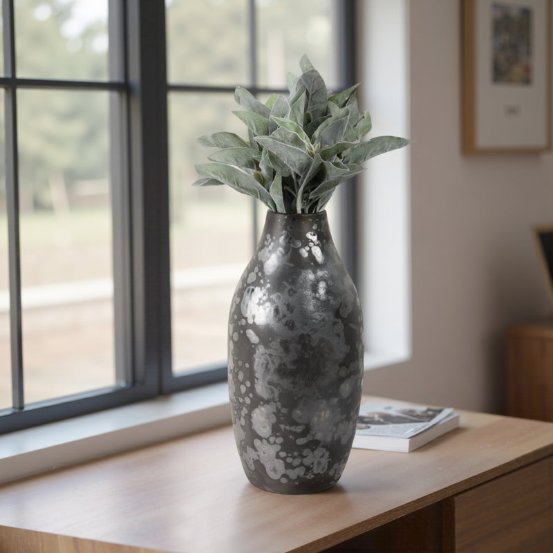 Handmade Pottery Earthenware Decorative Vase Stylish Artisan Craftsmanship for Modern and Contemporary Home Decor