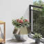  Planter 2 Pcs Silver Galvanised Steel-1622101565