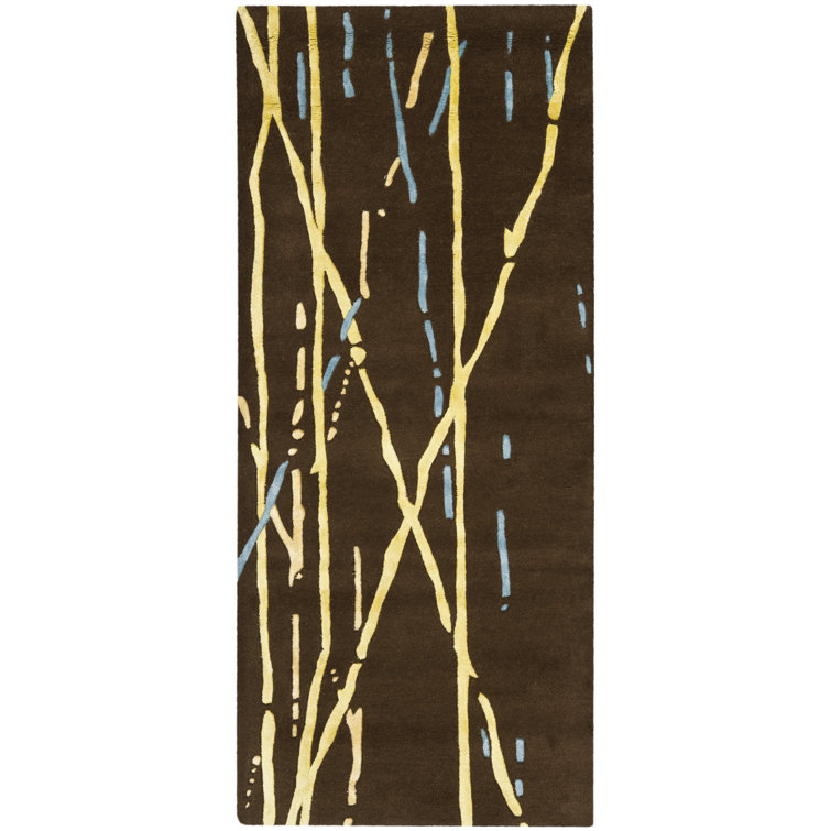 Anduel Hand Tufted Wool Abstract Rug