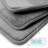 Aighan 3 Piece Ultra Soft and Absorbent Memory Foam Bath Rug Set with Non-Slip Backing-2090635198