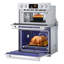 30-Inch Double Wall Oven With Steam-Combi