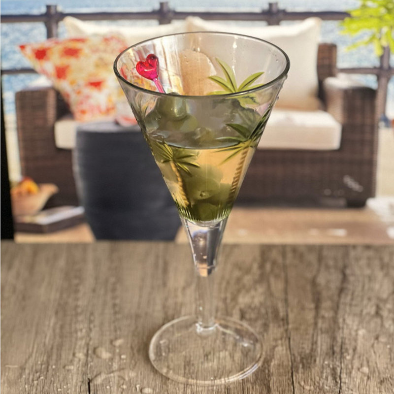 Verres à vin en plastique Palm V