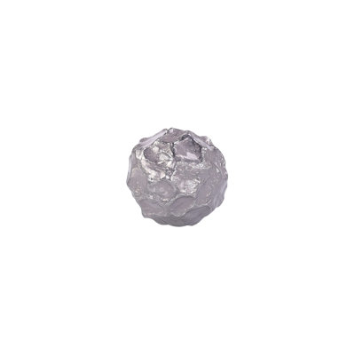 Textural Orb, Silver