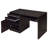 Maxim Cappuccino 2-Drawer Computer Desk