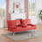 Modern 67.3” faux leather couch folding sofa bed suitable for living room and office-902518483