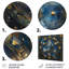 «Mystic Merkaba Blue Seal», art mural abstrait sur toile-223073555-223073559