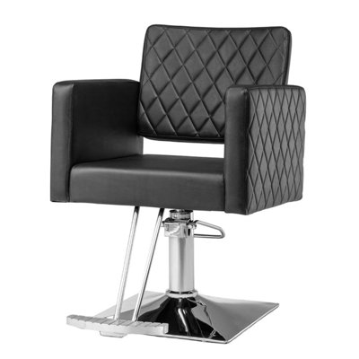 Heavy Duty Hydraulic Wide Seat Hair Stylist Salon Chair 