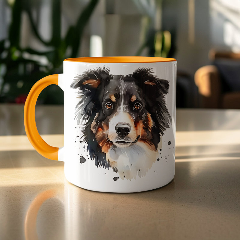 Mug, Orange, 4
