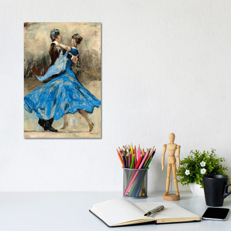 Night Out by Julianne Marcoux - Wrapped Canvas Painting, 20.32 cm H x 30.48 cm W