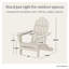 Chaise Adirondack pliante POLYWOOD Classic Adirondack-18807