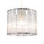 20cm H Acrylic Drum Pendant Shade ( No Direct Attachment Method ) in Clear