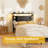 Headboard With Storage, Headboards With Power Outlets And Smart LED Light, Sturdy Head Board For Twin Size Bed, Stable Twin Headboard Only For Bedroom, Dorm Room, Guest Room-690263811-690263808