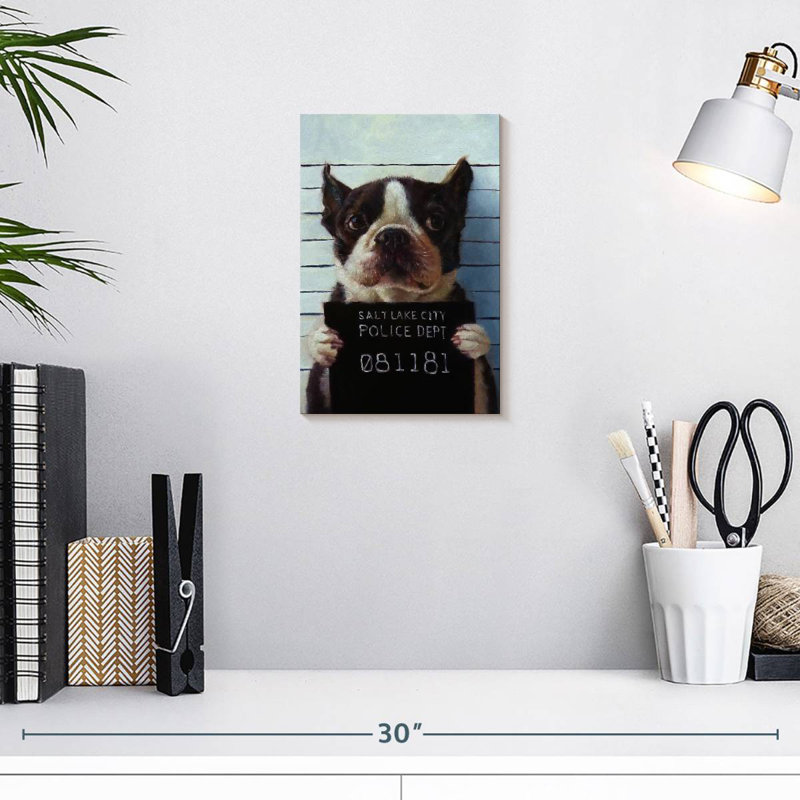 Ketti Mug Shot, 12" H x 8" W