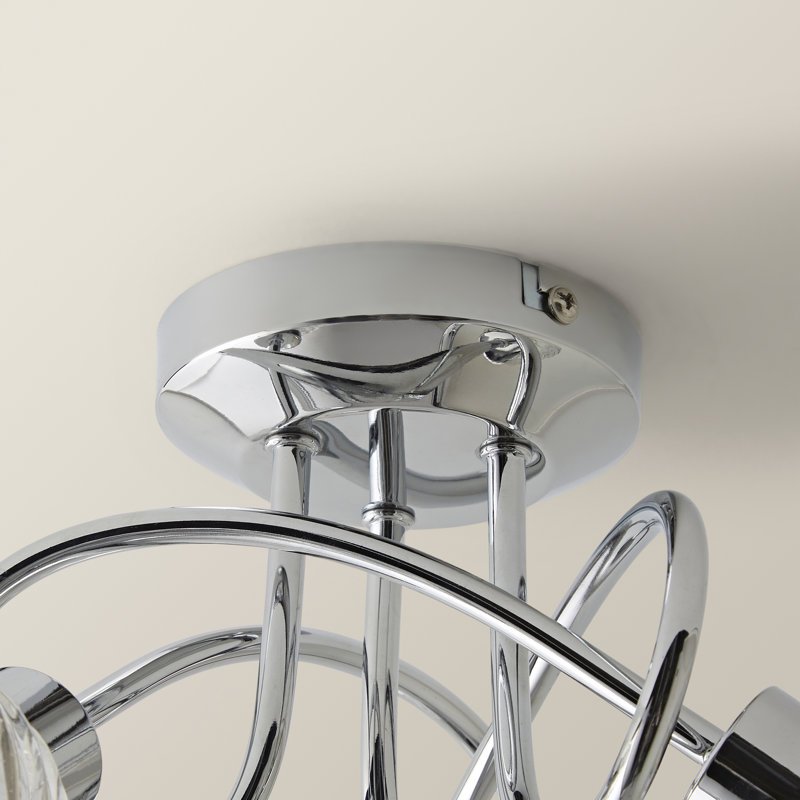 Donelson Glass Semi Flush Mount