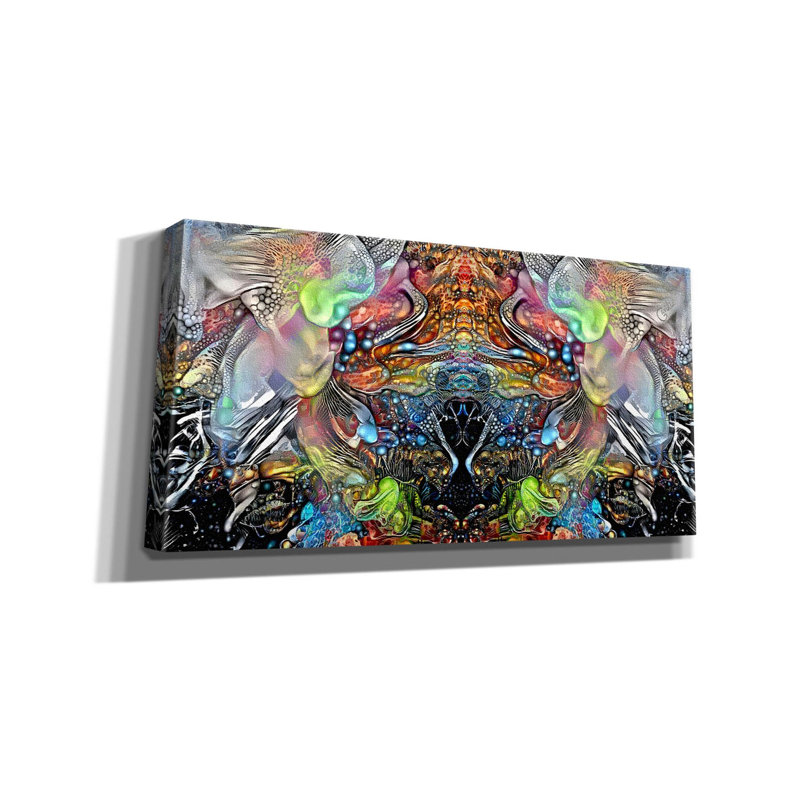 'Transcend' by Pedro Gavidia, Canvas Wall Art, 20" H x 40" W x 1.5" D