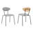 Matherne 18.5'' H Fabric Upholstered Metal Side Chair-986693859-986693858