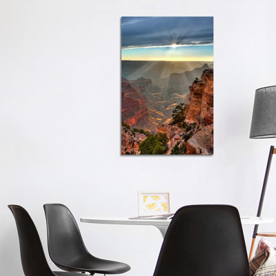 Canyon View XI by David Drost - Wrapped Canvas Print