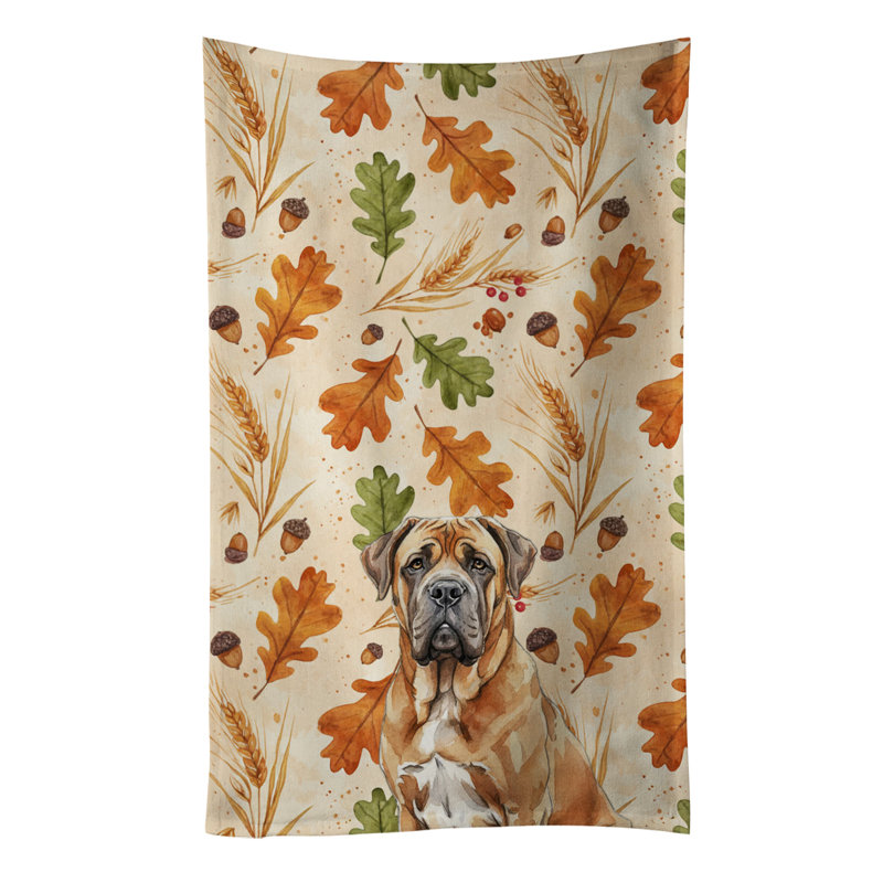 Serviette de cuisine tricolore Sheltie, Neapolitan Mastiff