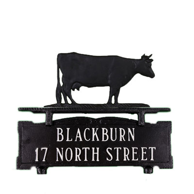 2-Line Mailbox Sign 