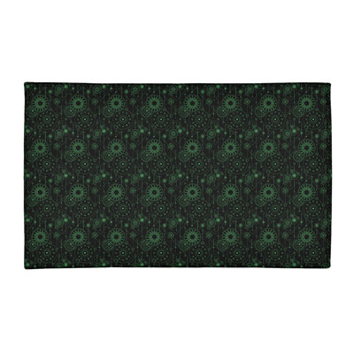 Chenille Toile Indoor Rug
