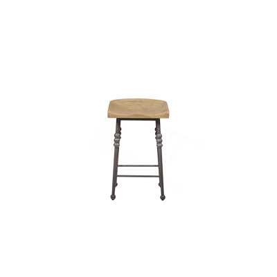 Tabouret à hauteur de comptoir - Cajou (1 par boîte)