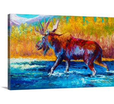 «Clodagh Close Range» par Marion Rose, peinture sur toile