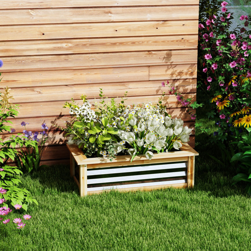 Ensemble de lit de jardin surélevé Outsunny